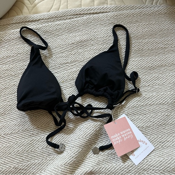 Dippin' Daisy's Other - Black Dippin' Daisy's Triangle Bikini Top